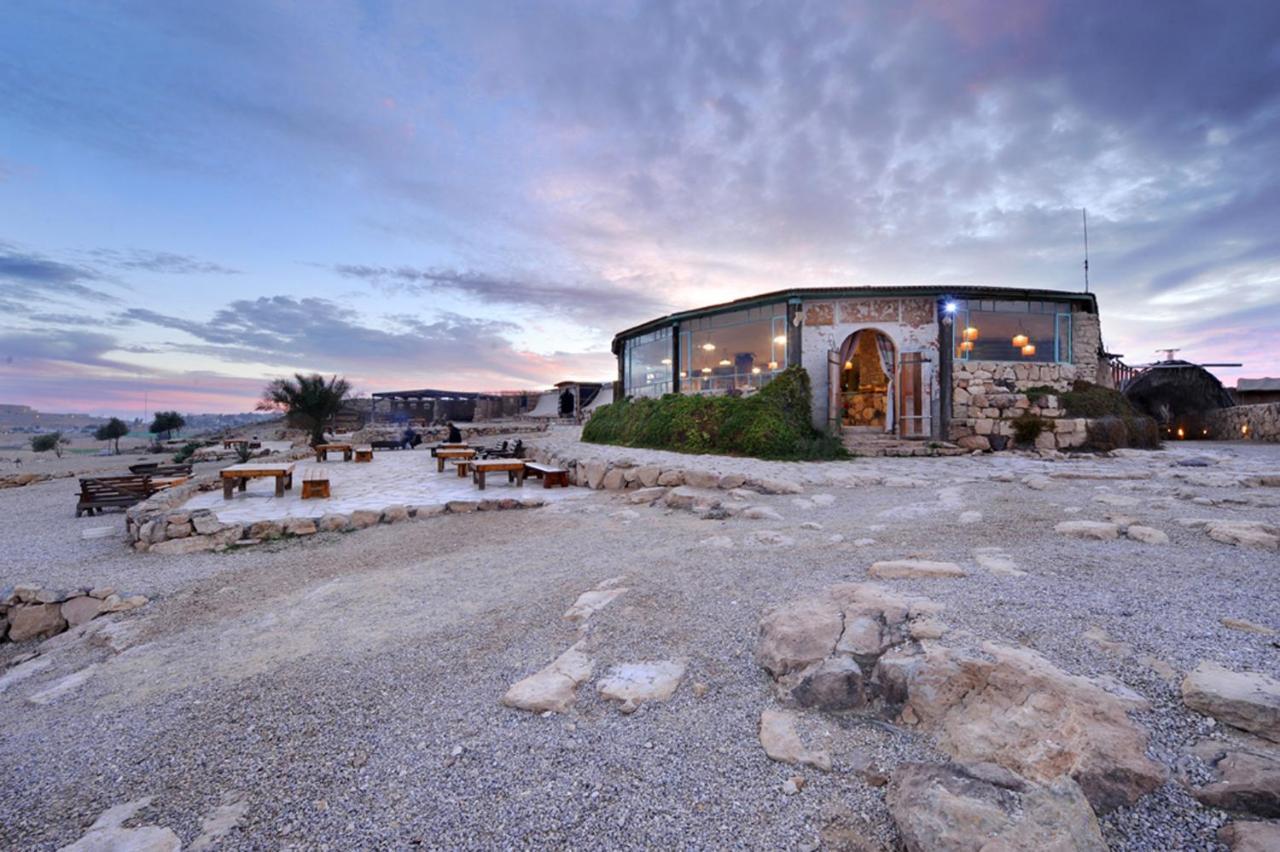 Desert Shade eco-camp Villa Mitzpe Ramon Exterior foto