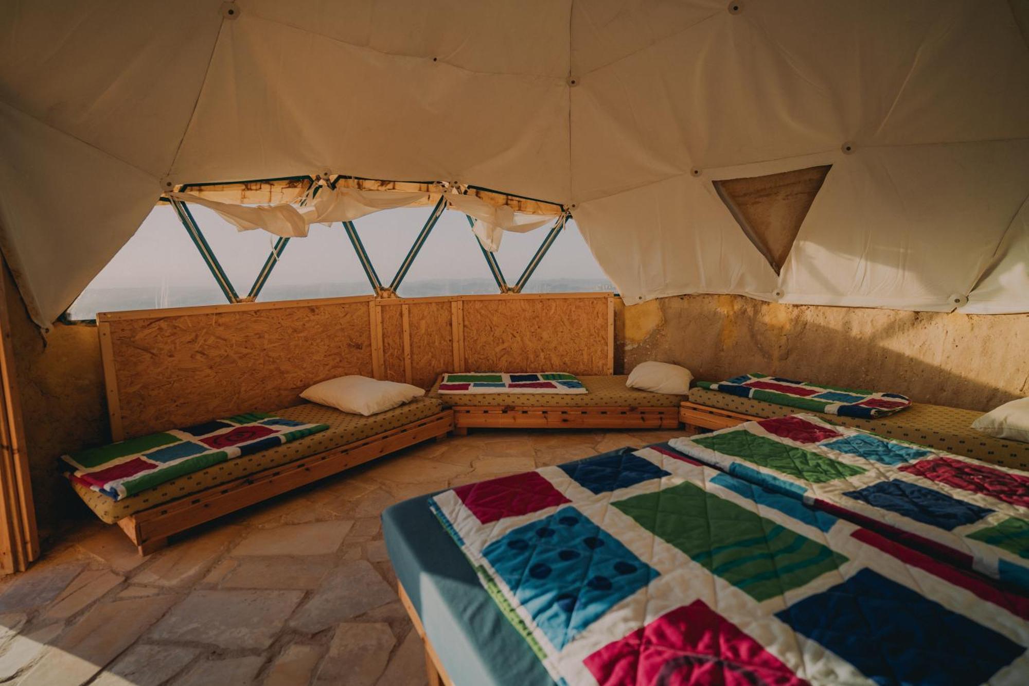 Desert Shade eco-camp Villa Mitzpe Ramon Exterior foto