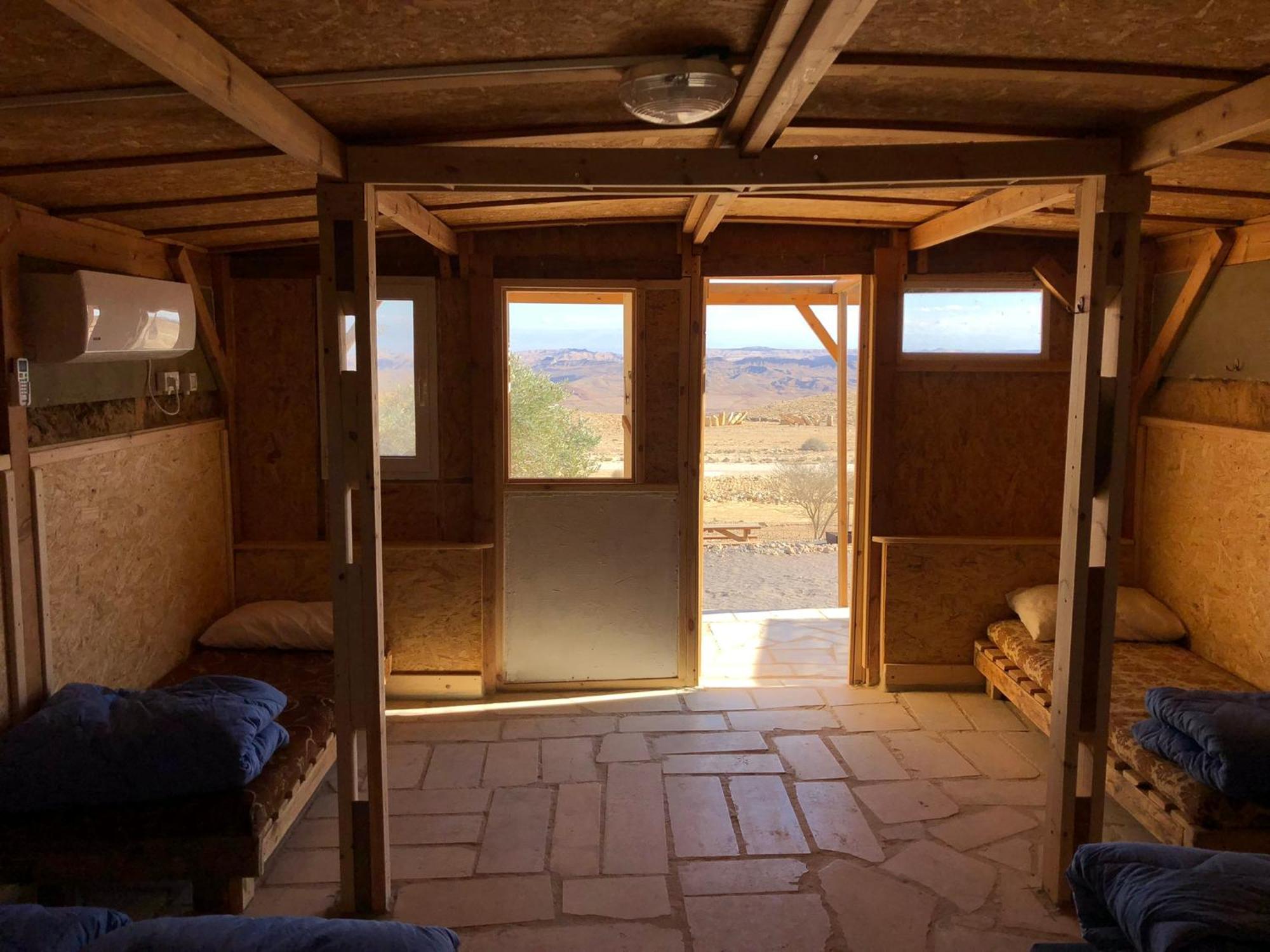 Desert Shade eco-camp Villa Mitzpe Ramon Exterior foto