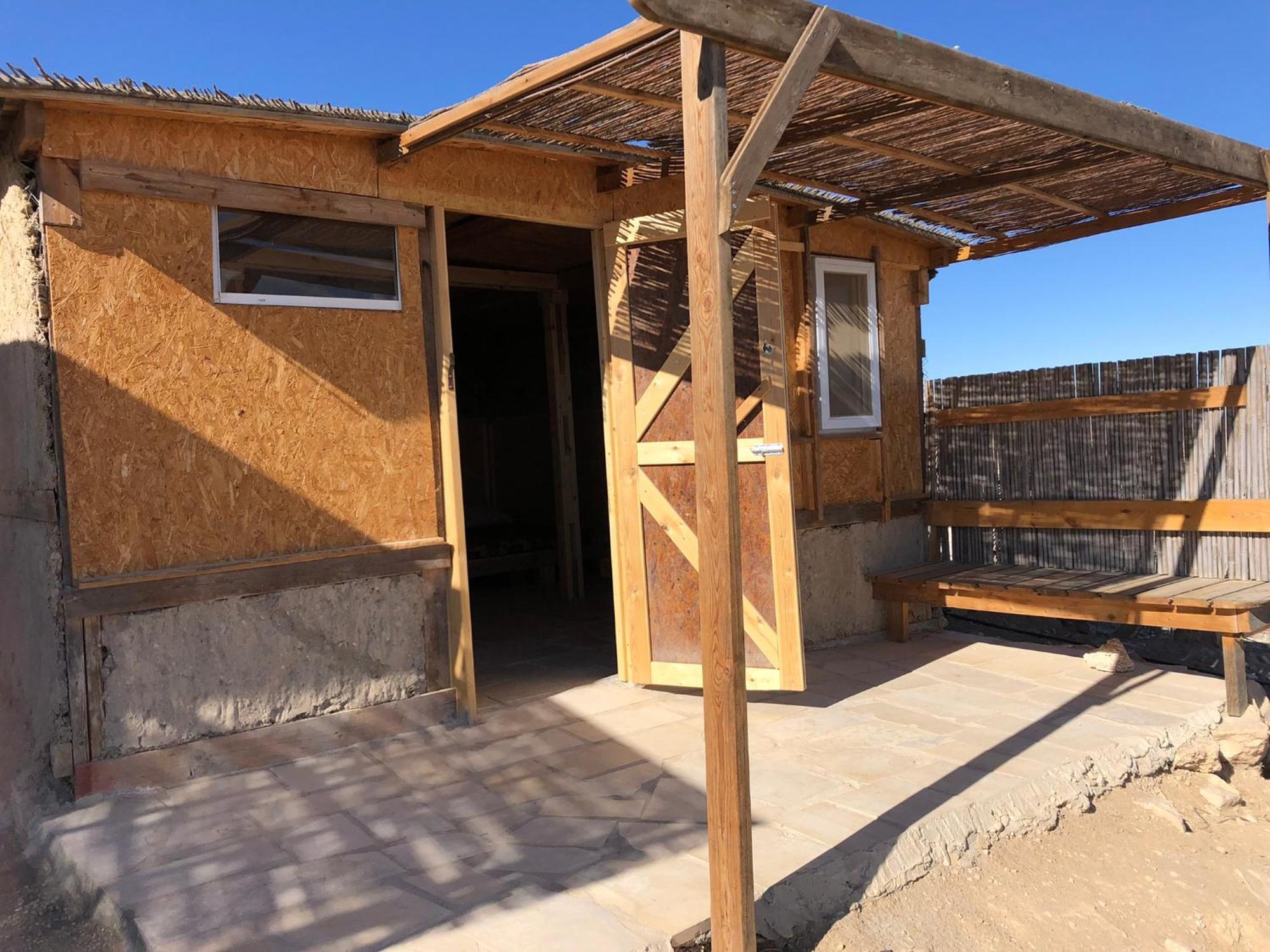 Desert Shade eco-camp Villa Mitzpe Ramon Exterior foto