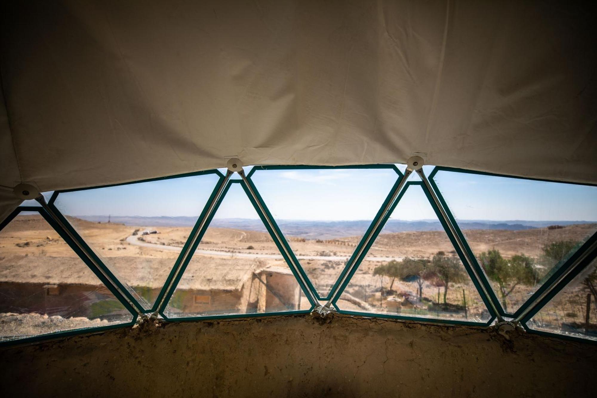Desert Shade eco-camp Villa Mitzpe Ramon Habitación foto