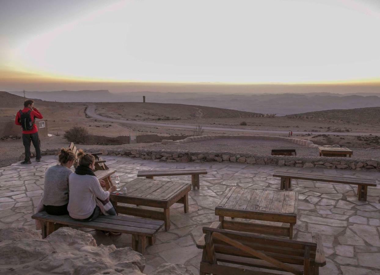 Desert Shade eco-camp Villa Mitzpe Ramon Exterior foto