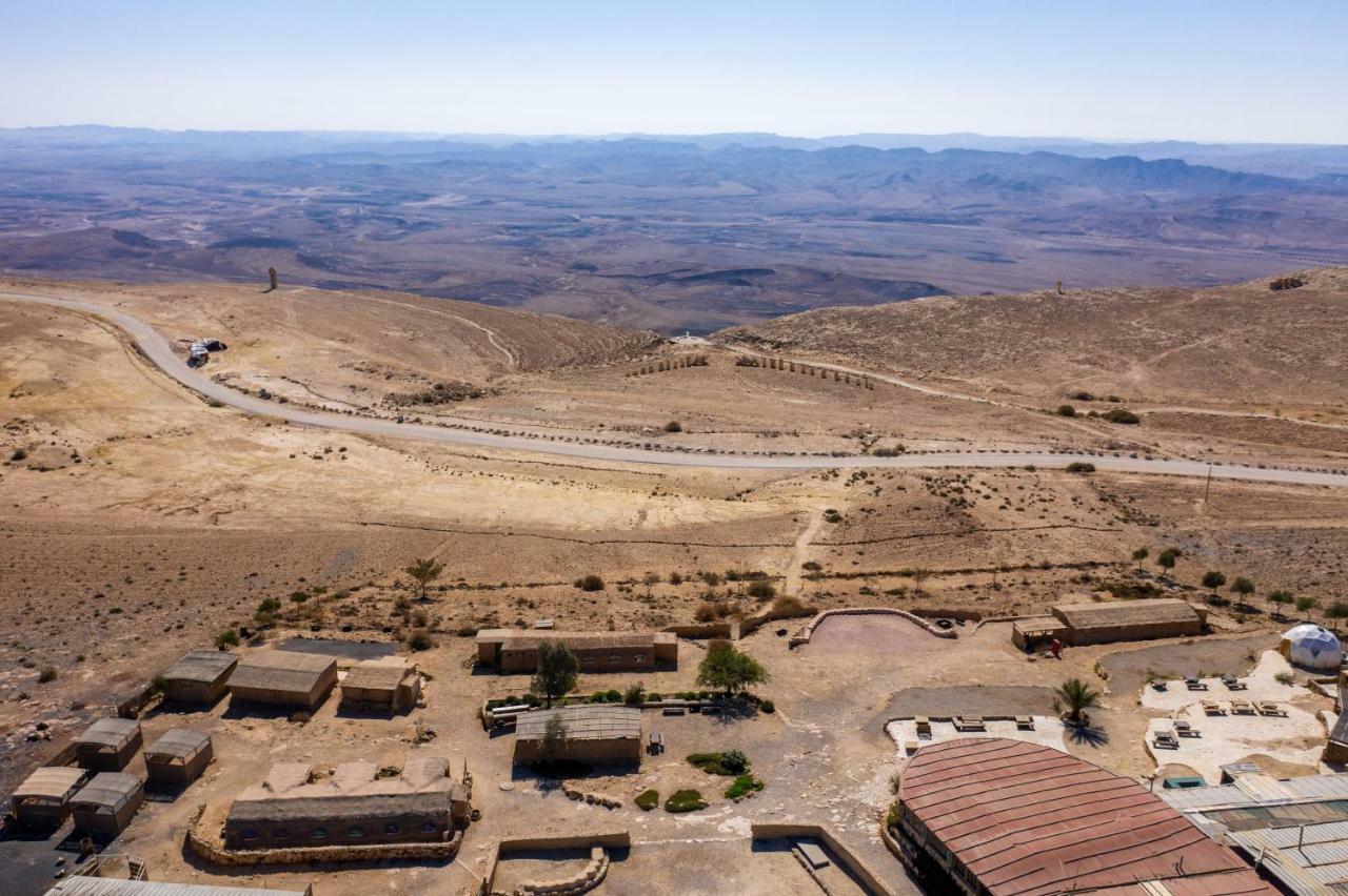 Desert Shade eco-camp Villa Mitzpe Ramon Exterior foto